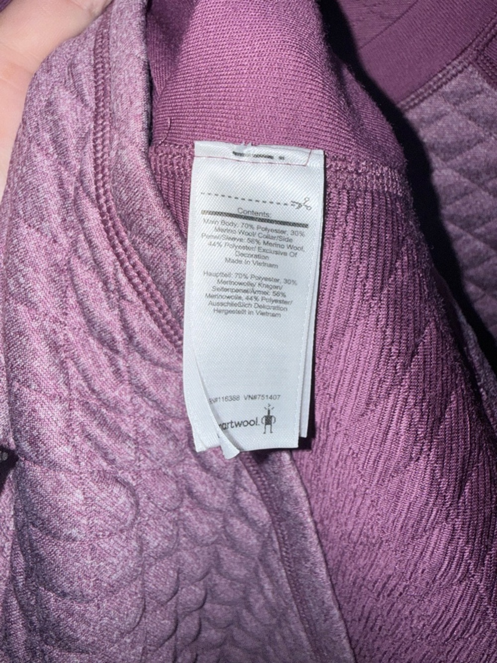 Smartwool Diamond Peak Quilted Dress Size L - Picture 6 of 11